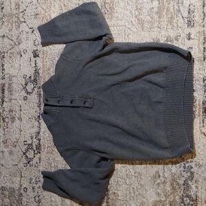 Dockers pullover sweater with snap buttons Size M